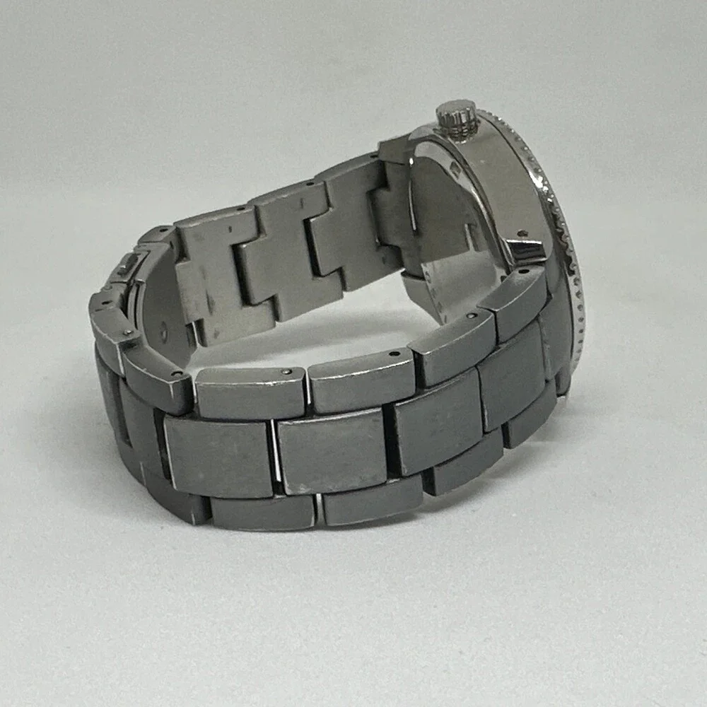 Fossil Stella ES3040 Womens Gray Stainless Steel Analog Dial Quartz Watch HME726
